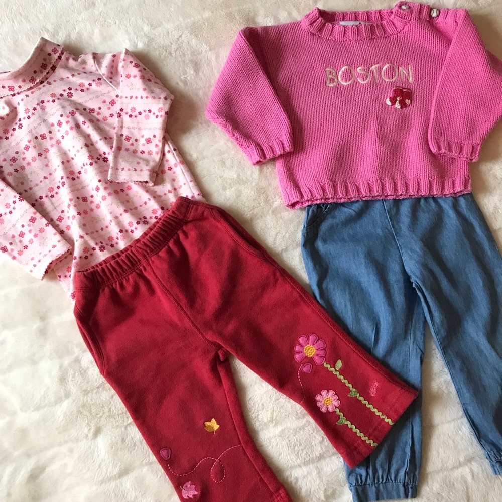 18 month toddler girl bundle - 6 pieces EUC